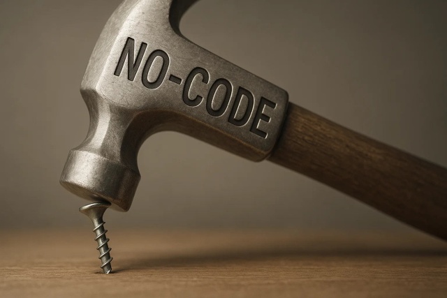 Pourquoi le no-code menace la qualité web Illustration WebLanDes.com de Pourquoi le no-code menace la qualité web