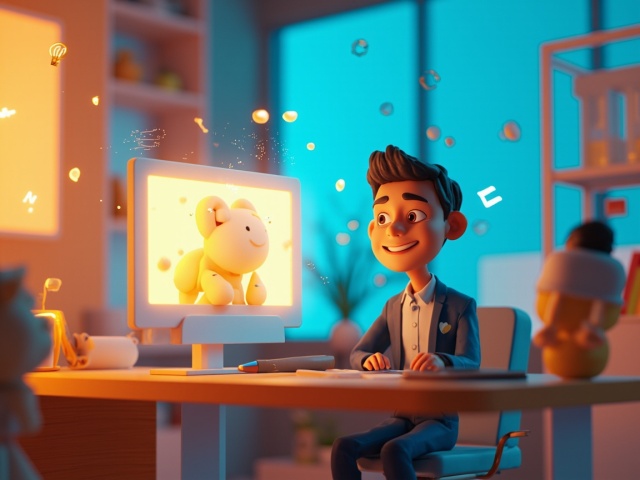 Ne “promptons” pas comme des robots Illustration WebLanDes.com de Ne “promptons” pas comme des robots