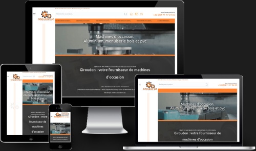 Weblandes client content / Giroudon.fr / (Mably  -FRANCE) responsive